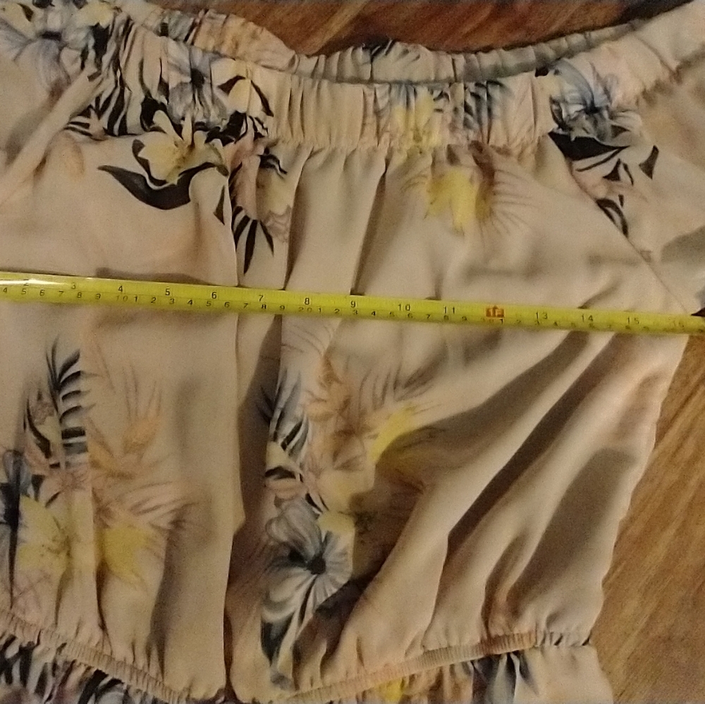 Romper Drawstring Elastic Waist Romper Great Deta… - image 6